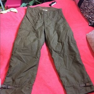 Insulated construction trousers
